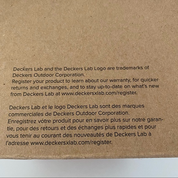 Hoka Deckers x Lab K-ST 21 Low Sneakers Size 7 - Picture 9 of 9